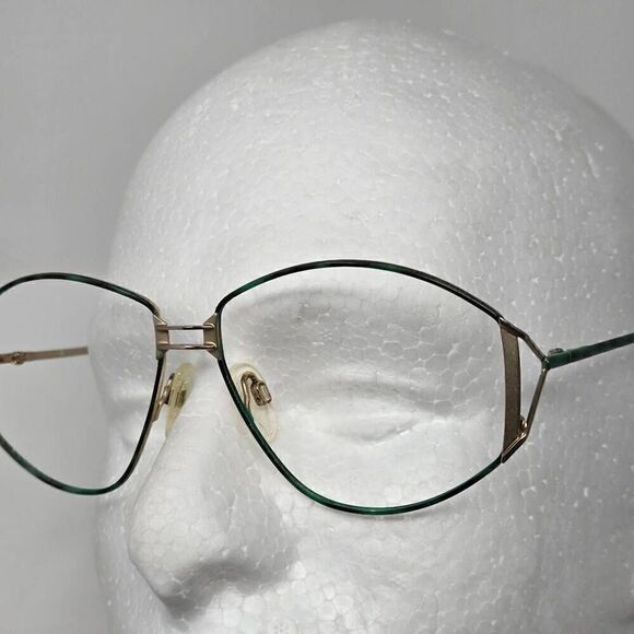 NEOSTYLE SOCIETY 435 GERMANY GOLD GREEN TORTOISE OS EYEGLASS FRAMES 135 58 14 - Picture 3 of 10